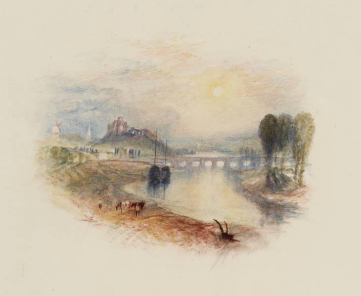 Joseph Mallord William Turner, ‘Evening (Datur Hora Quieti), for Rogers's 'Poems'’ c.1830-2