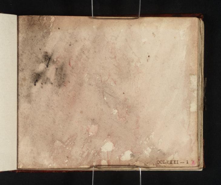 Joseph Mallord William Turner, ‘Tonal Preparation for a Composition’ c.1834-6