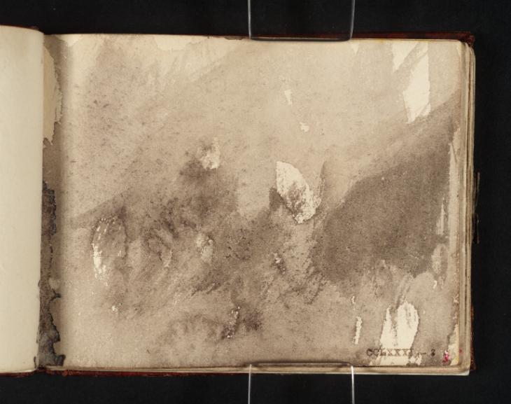 Joseph Mallord William Turner, ‘?A Dark Interior with Figures’ c.1834-6