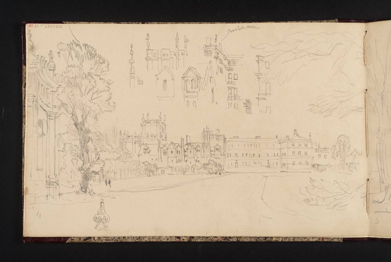 Garden, with Buildings