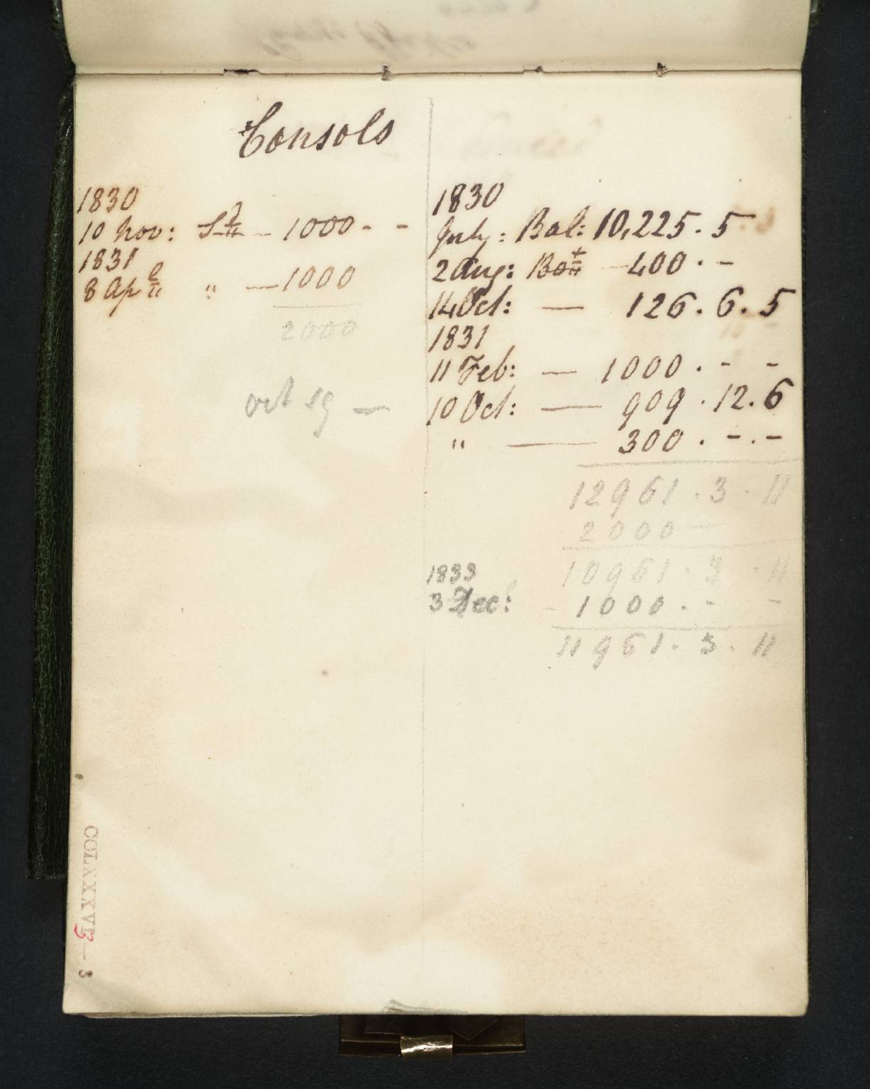 [inscriptions by Turner]