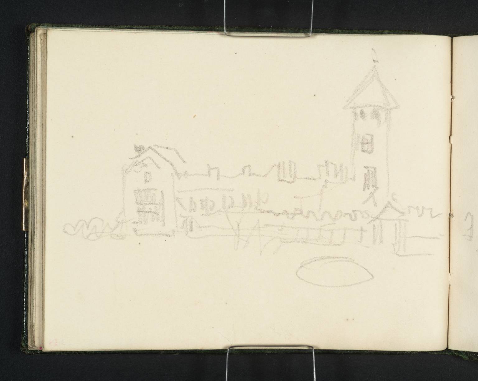 Building, with Tower