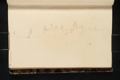 Joseph Mallord William Turner, ‘Distant View of Louvain’ 1839