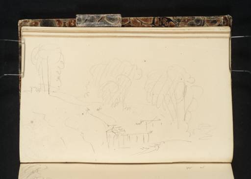 Joseph Mallord William Turner, ‘The Géronstère Spring, Spa’ 1839