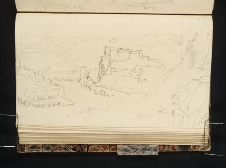 Joseph Mallord William Turner, ‘Huy and its Citadel from the Hillside to the West, Looking Downstream; The Castle of Crèvecoeur and the Church of Bouvignes, Looking Downstream from the Hill opposite Dinant’ 1839