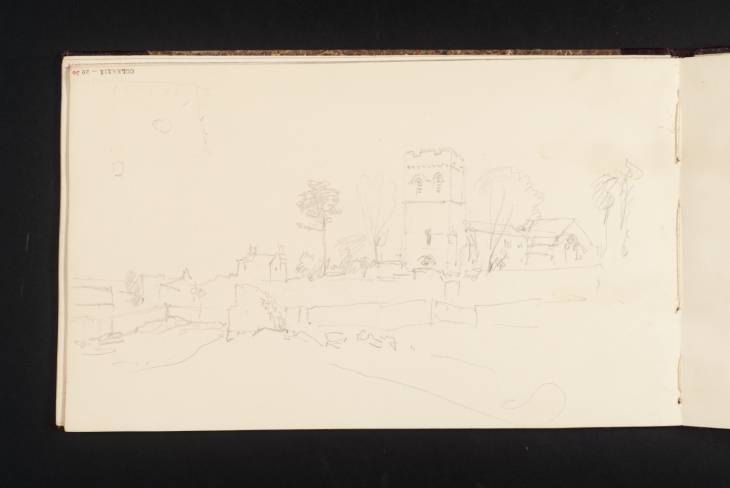 Joseph Mallord William Turner, ‘Iffley Church, near Oxford’ 1839