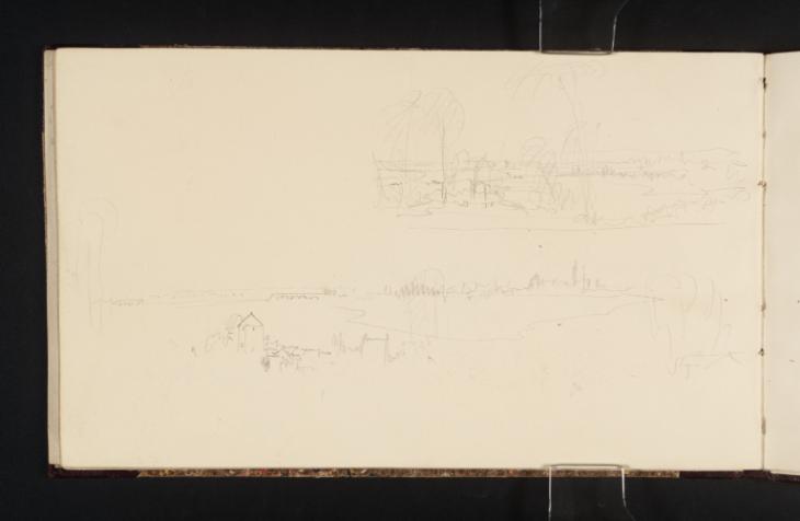 Joseph Mallord William Turner, ‘Two Views of Oxford from North Hinksey’ 1839