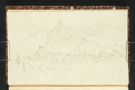 Joseph Mallord William Turner, ‘Cochem, Looking Upstream from the River Bank at Cond, Showing the Southern Part of the Town’ 1839