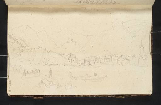 Joseph Mallord William Turner, ‘Alf, with Burg Arras in the Distance’ 1839