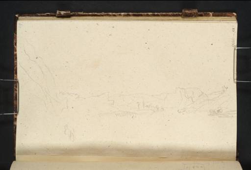 Joseph Mallord William Turner, ‘Coblenz and Ehrenbreitstein in the Distance, Looking Downstream from near Kapellen’ 1839