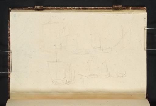 Joseph Mallord William Turner, ‘Sailing Boats on the Rhine’ 1839