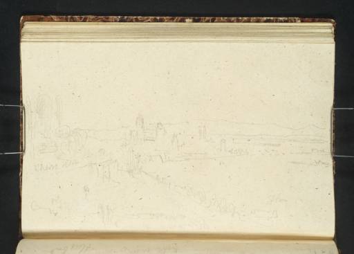 Joseph Mallord William Turner, ‘Mainz, Looking Downstream from its Eastern Outskirts’ 1839