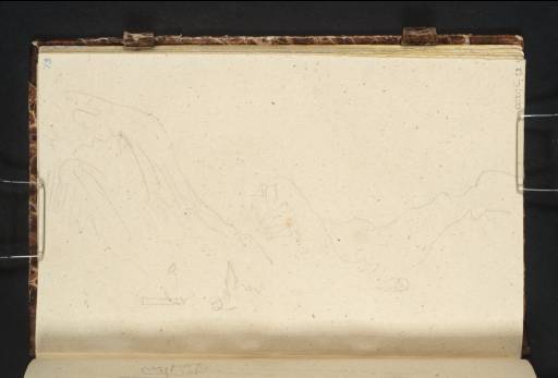 Joseph Mallord William Turner, ‘Burg Reichenstein and the Clemenskapelle, Looking Downstream’ 1839