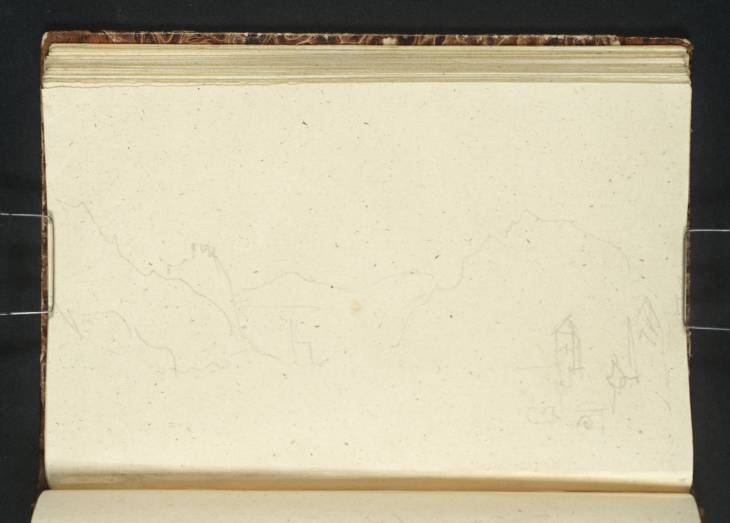 Joseph Mallord William Turner, ‘The Schönburg and Kaub, Looking Downstream’ 1839