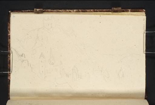 Joseph Mallord William Turner, ‘Burg Gutenfels, Kaub and the Pfalz Looking Upstream’ 1839
