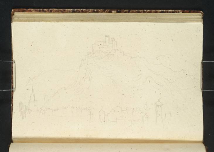 Joseph Mallord William Turner, ‘Braubach and the Marxburg, Looking Downstream’ 1839