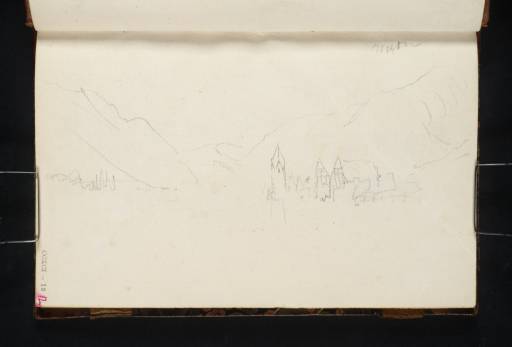 Joseph Mallord William Turner, ‘Müden, Looking Upstream’ 1839