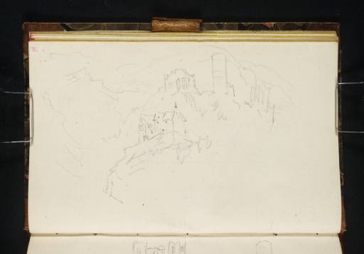 Joseph Mallord William Turner, ‘Burg Bischofstein and the Pauluskapelle’ 1839