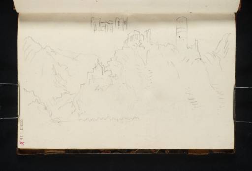 Joseph Mallord William Turner, ‘Burg Bischofstein and the Pauluskapelle’ 1839