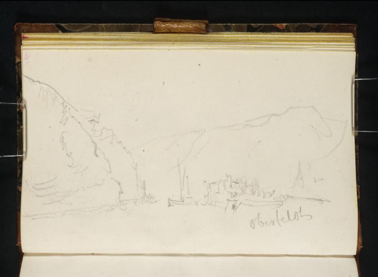 Joseph Mallord William Turner, ‘Oberfell, Looking Downstream’ 1839