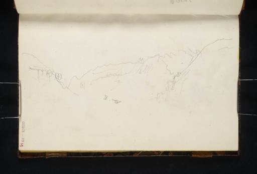 Joseph Mallord William Turner, ‘View down the Mosel from below Oberfell’ 1839