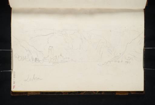 Joseph Mallord William Turner, ‘Lehmen, Looking Downstream’ 1839