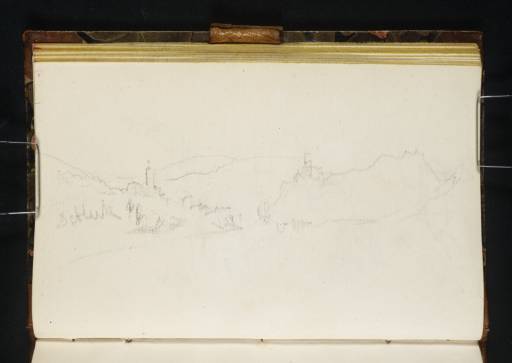 Joseph Mallord William Turner, ‘Dieblich and Kobern, Looking Upstream’ 1839