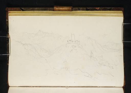 Joseph Mallord William Turner, ‘Kobern, Looking Downstream from the Hillside’ 1839
