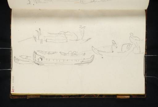 Joseph Mallord William Turner, ‘Rhine Barges and Bargemen’ 1839
