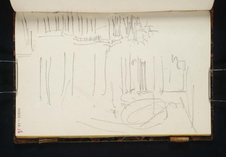 Joseph Mallord William Turner, ‘?Trees or Doodles’ 1839