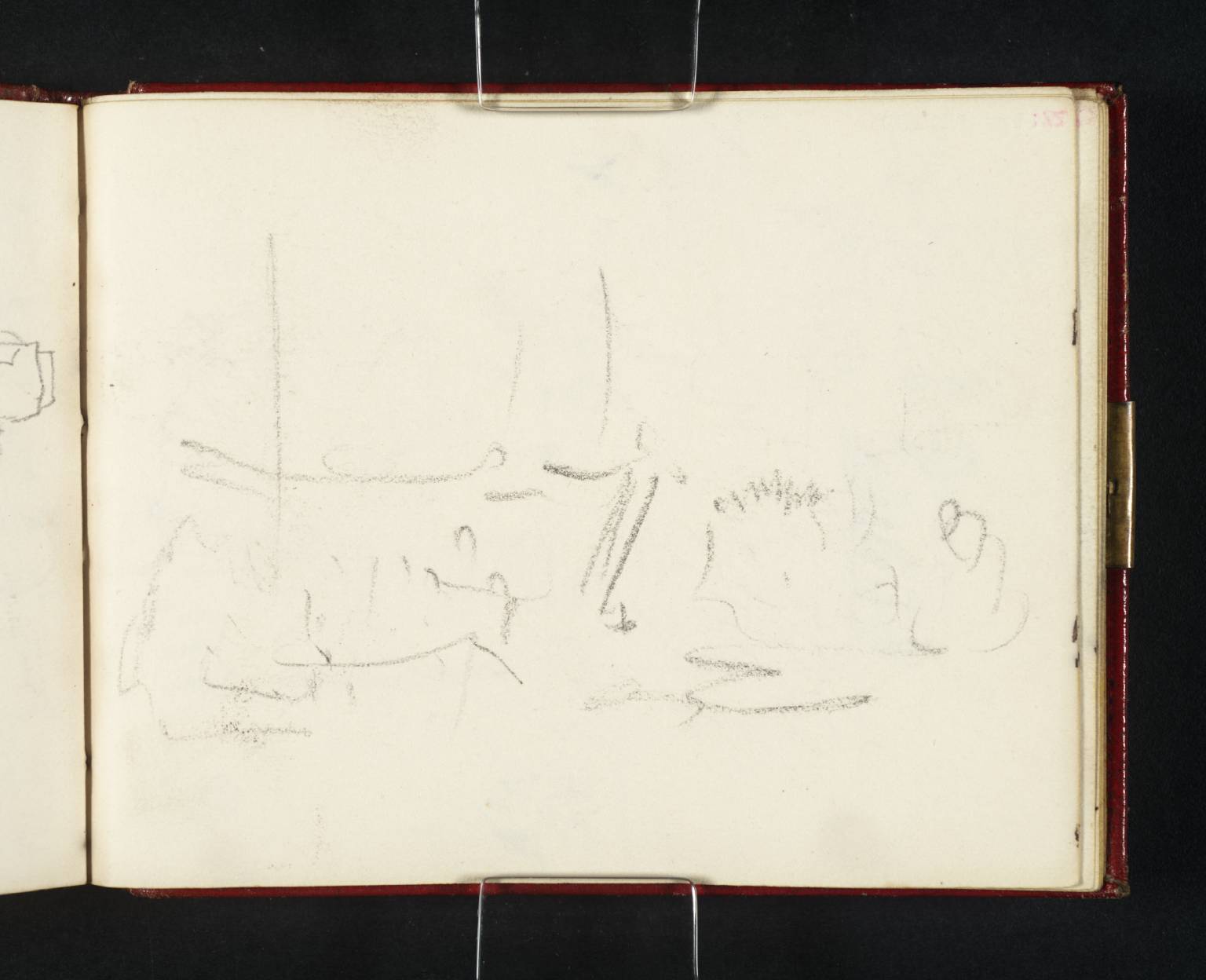 River Scene, with Boats