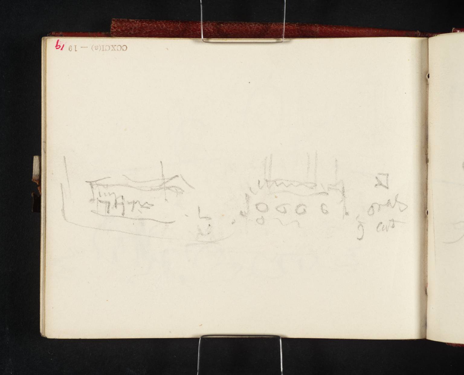 Barges on River