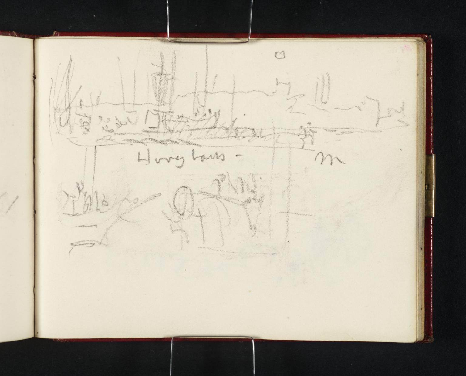 River Scenes. M. [Turner] (?Mayence)