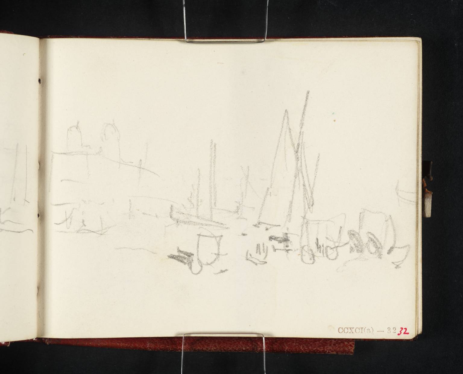River Scene, with Shipping