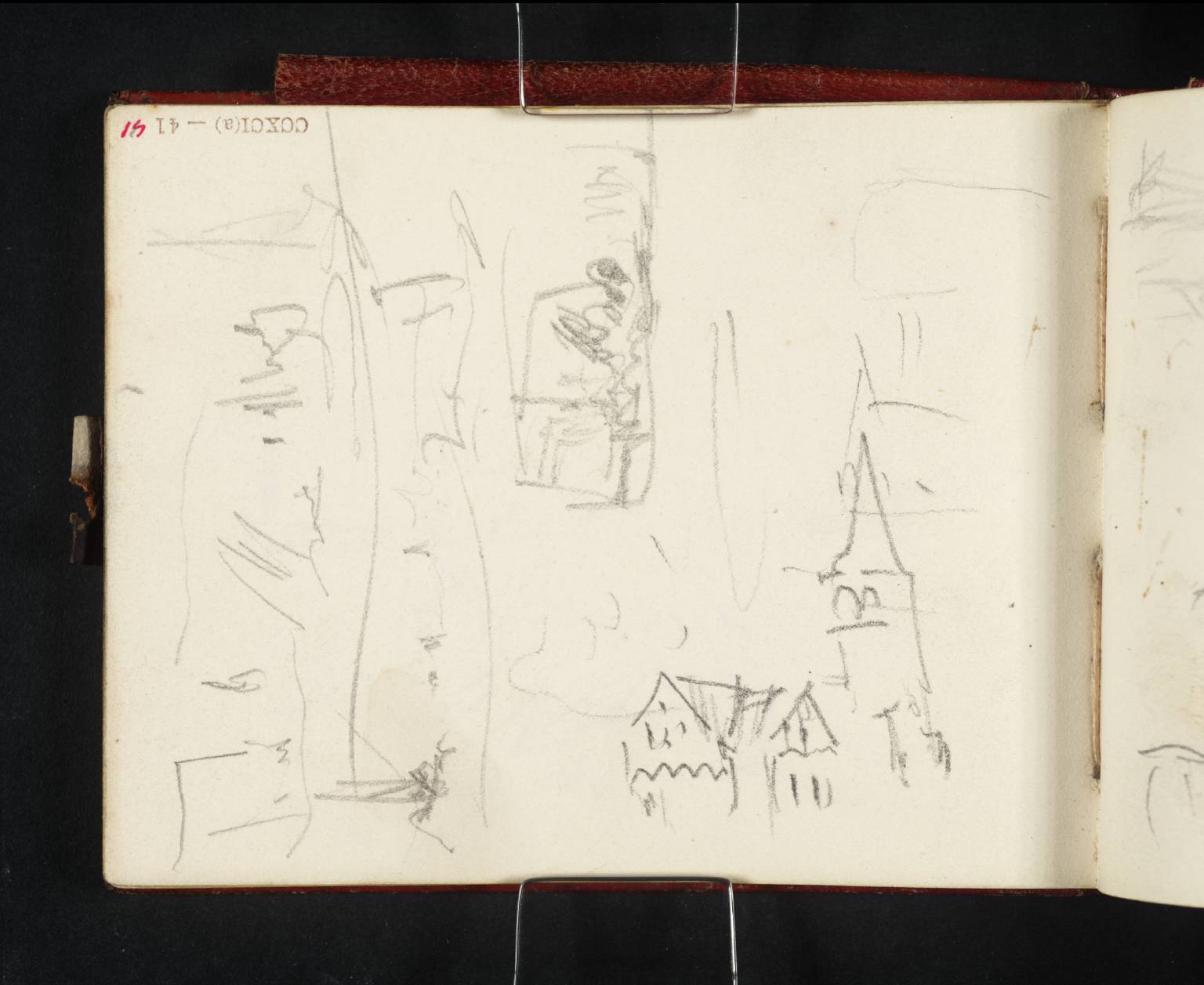A Church; Also Scenes on River