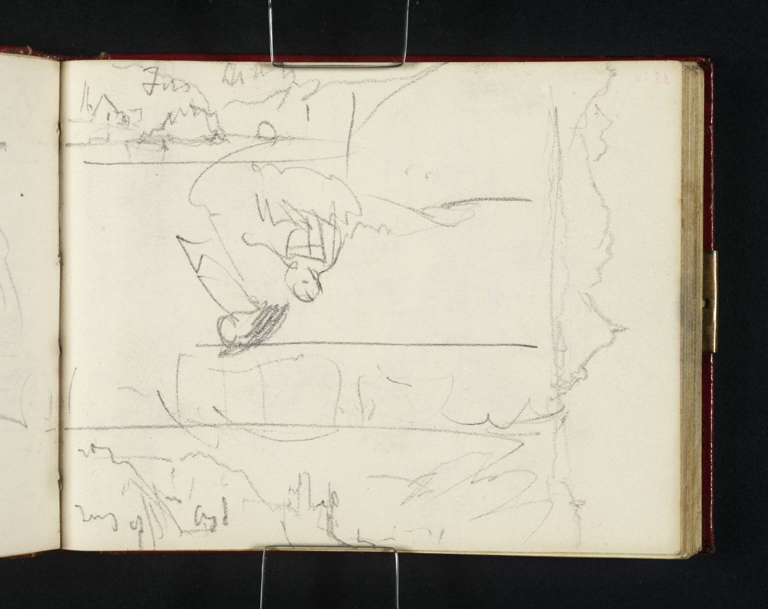 Mountains, Ruins, Etc.; One of the Siebenbürge