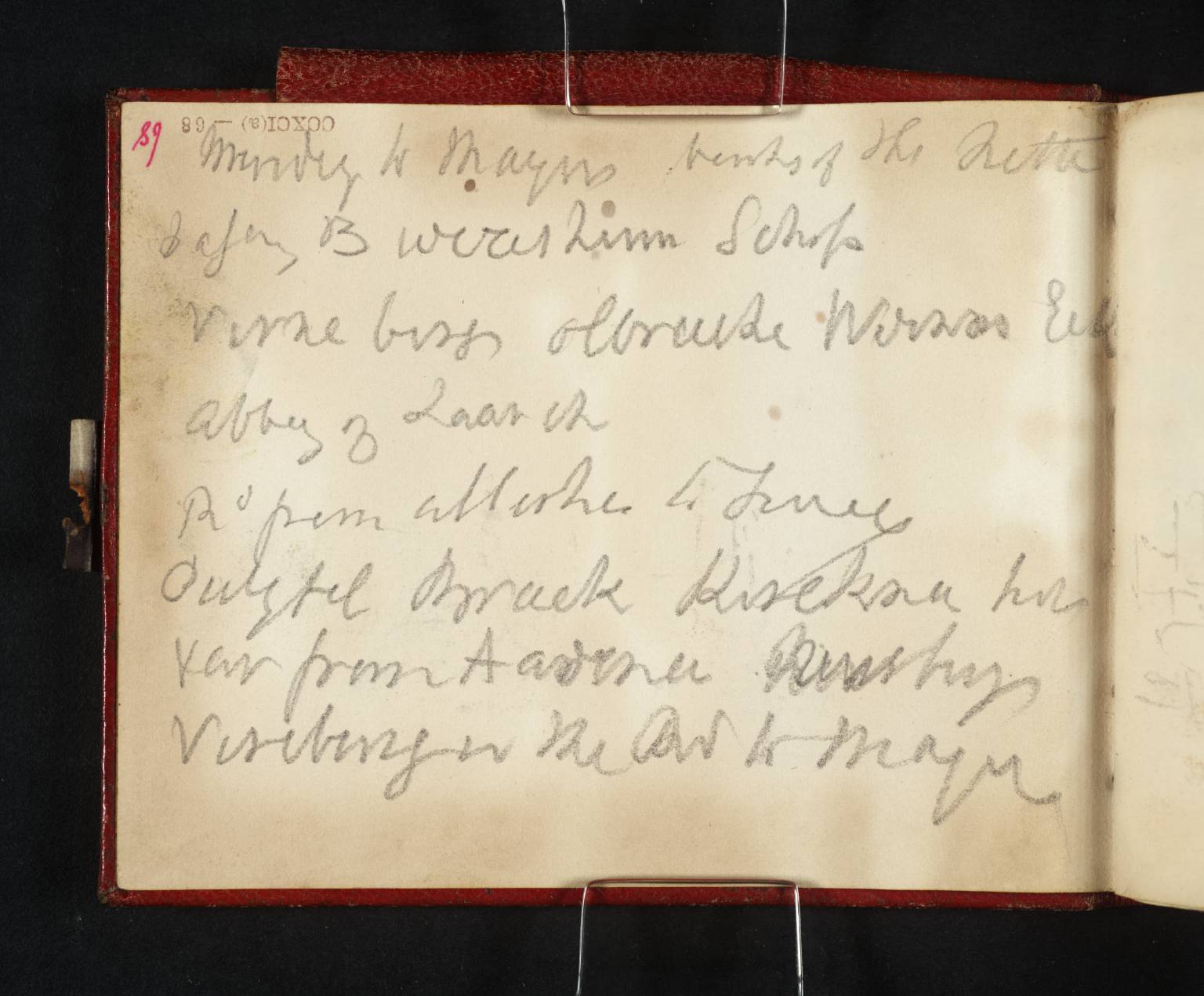[inscriptions by Turner]