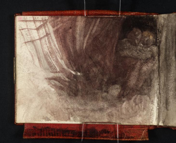 Joseph Mallord William Turner, ‘A Curtained Bed, with a Man and Woman Embracing’ c.1834-6