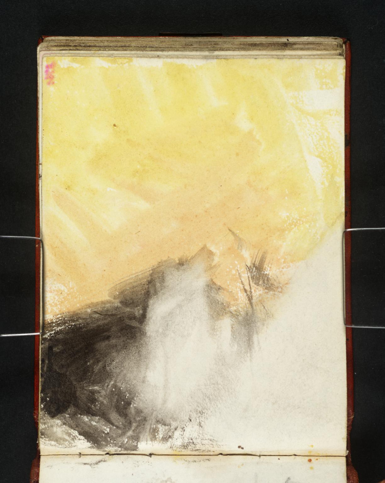 ?A Curtained Bed, with a Figure