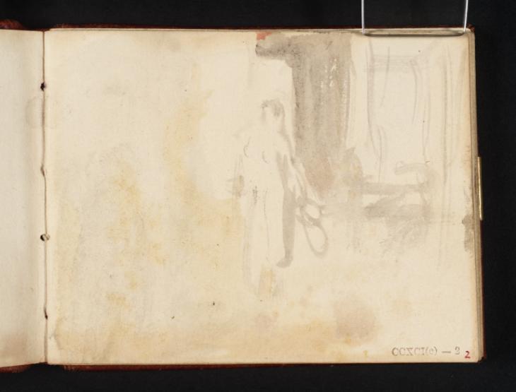 Joseph Mallord William Turner, ‘A Woman in an Interior’ c.1834-6
