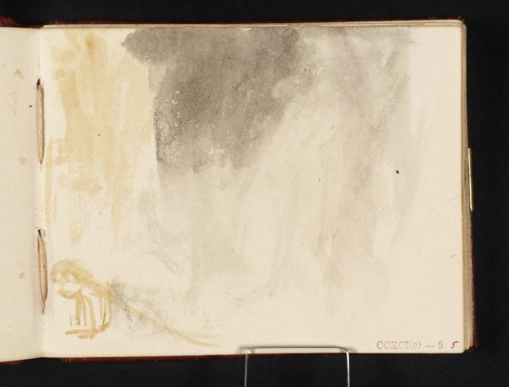 Joseph Mallord William Turner, ‘A Curtained Bed, with a Man and Woman Embracing beside It’ c.1834-6