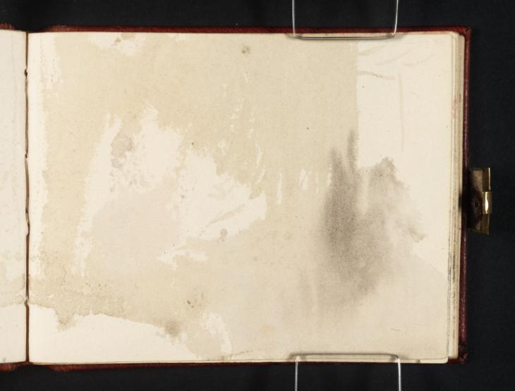 Joseph Mallord William Turner, ‘?A Dark Interior or Curtained Bed, with Figures’ c.1834-6