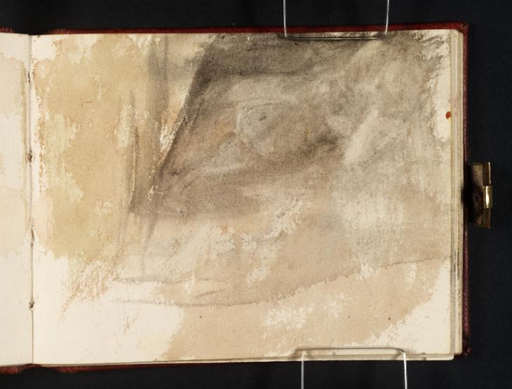 Joseph Mallord William Turner, ‘A Curtained Bed, with a Naked Woman Reclining’ c.1834-6