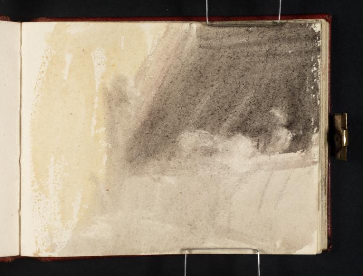 Joseph Mallord William Turner, ‘A Curtained Bed, with a Figure or Figures’ c.1834-6