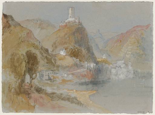 Joseph Mallord William Turner, ‘Cochem on the River Mosel, from the South-East’ 1840