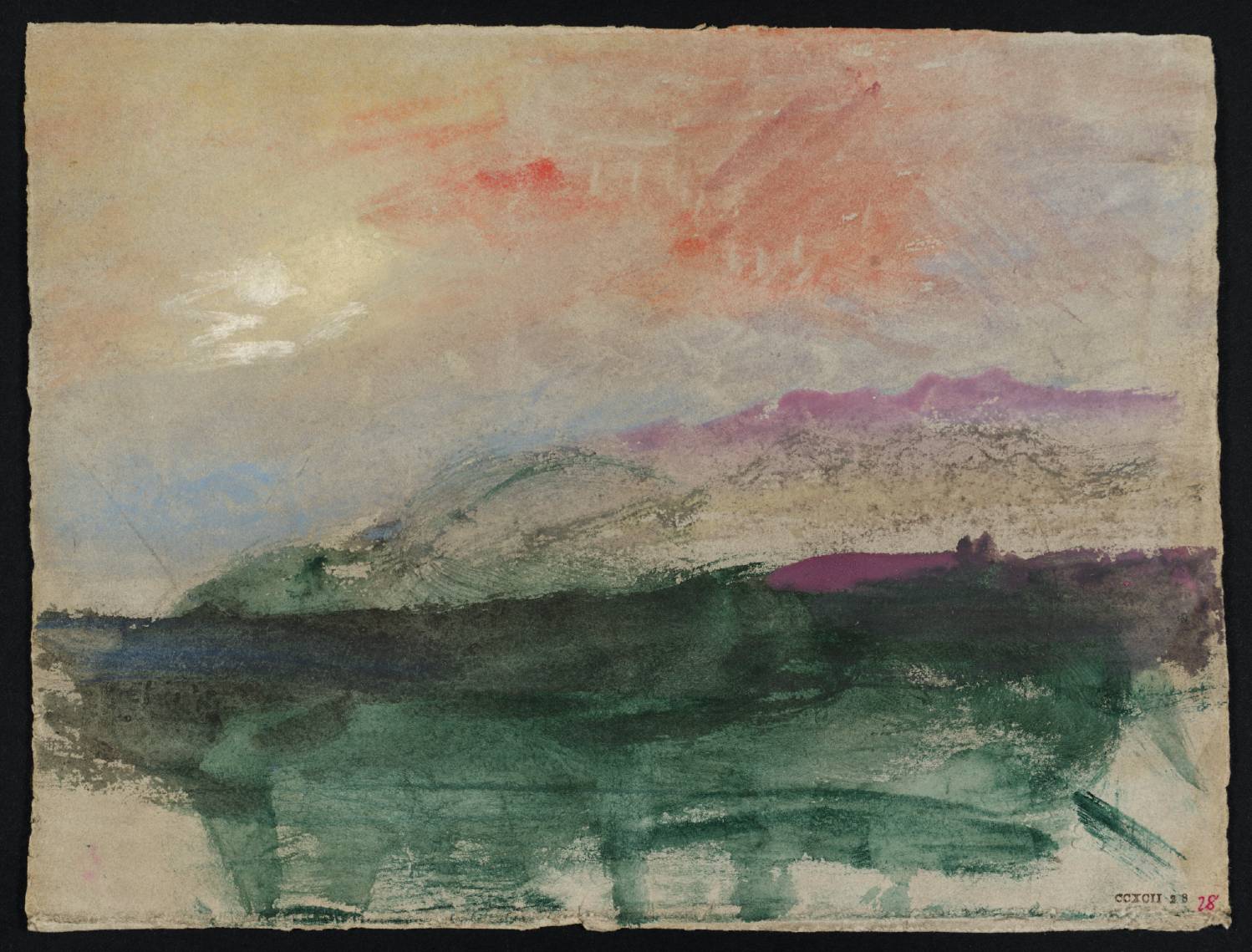 Rocks beside River (or Sea)