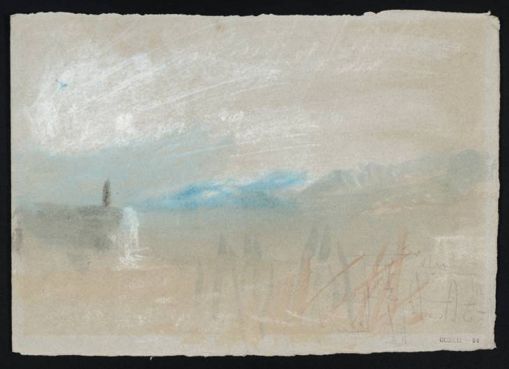 Joseph Mallord William Turner, ‘Distant Mountains’ c.1839