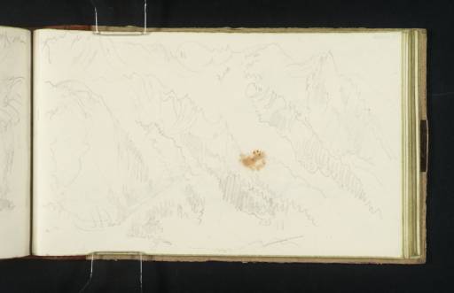 Joseph Mallord William Turner, ‘A Panorama of Mont Blanc from above Chamonix’ 1836