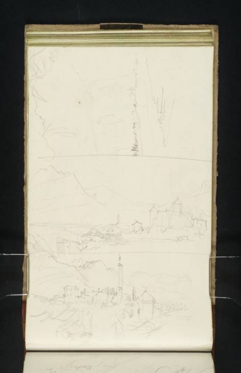 Joseph Mallord William Turner, ‘Three Sketches at Bonneville’ 1836