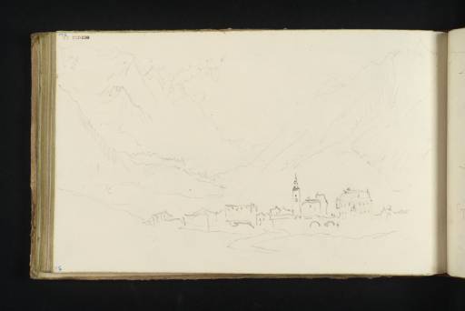 Joseph Mallord William Turner, ‘La Prieure, Chamonix, Looking to the Glacier du Bois’ 1836